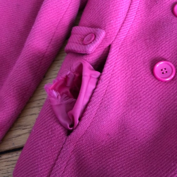 Pink Express wool peacoat - Picture 6 of 7